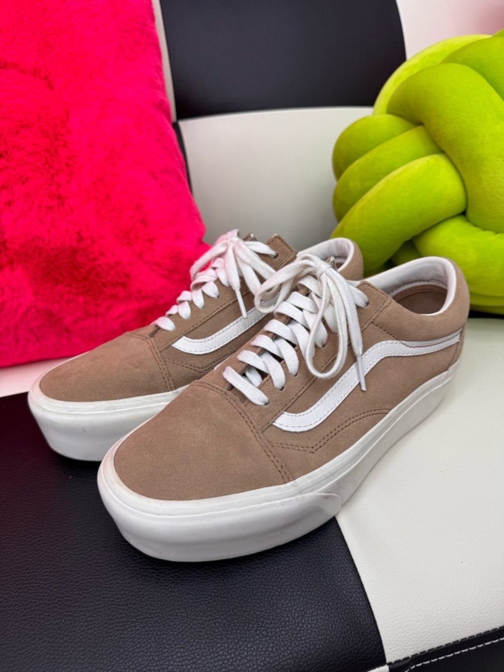 Vans Old Skool Stacked Platform Women’s 10 Men’s 8.5.